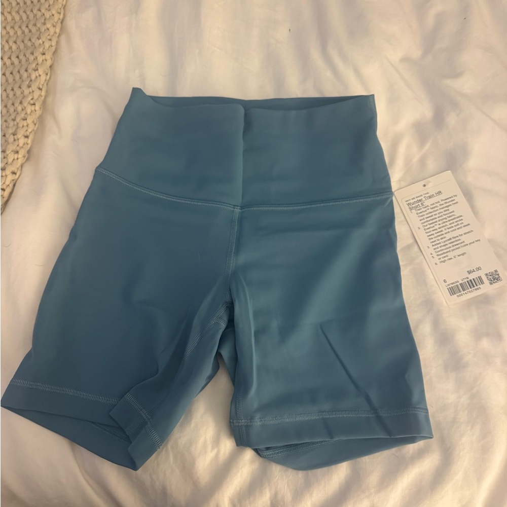 lululemon athletica High-Rise Bike Shorts in Blue